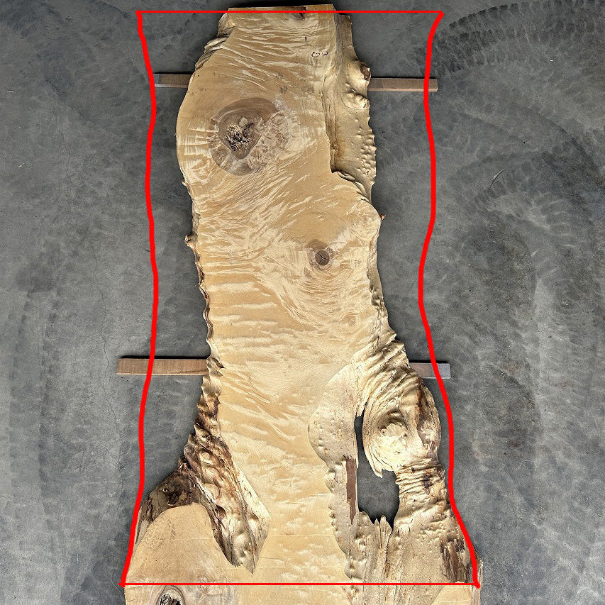 栃一枚板 レジンテーブル