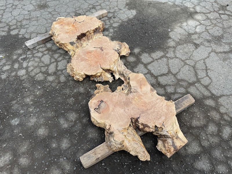 Maple Slab Resin Table