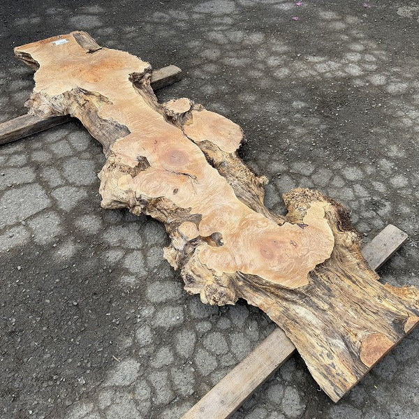 Maple Slab Resin Table