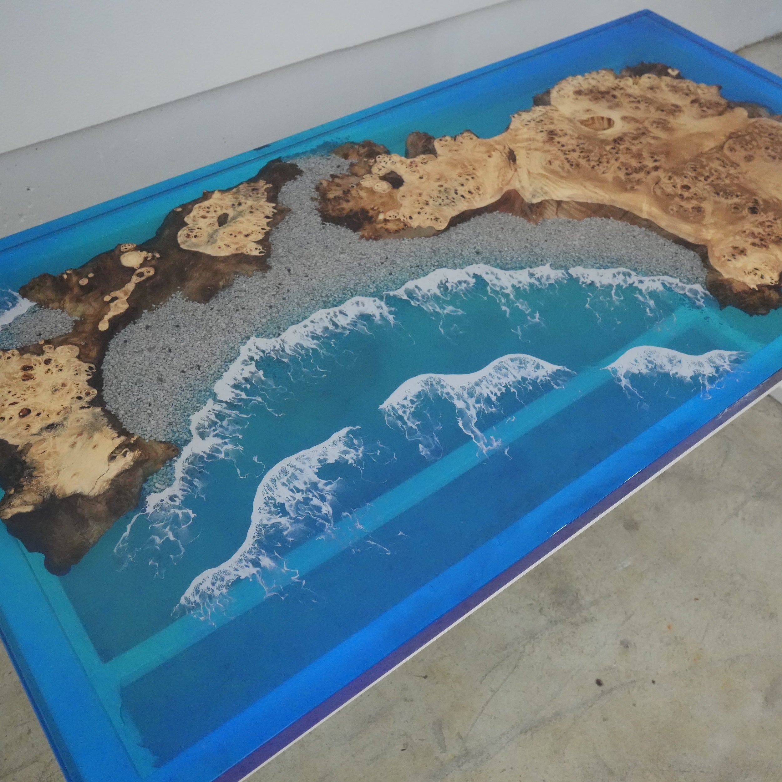 ポプラOceanレジンテーブル