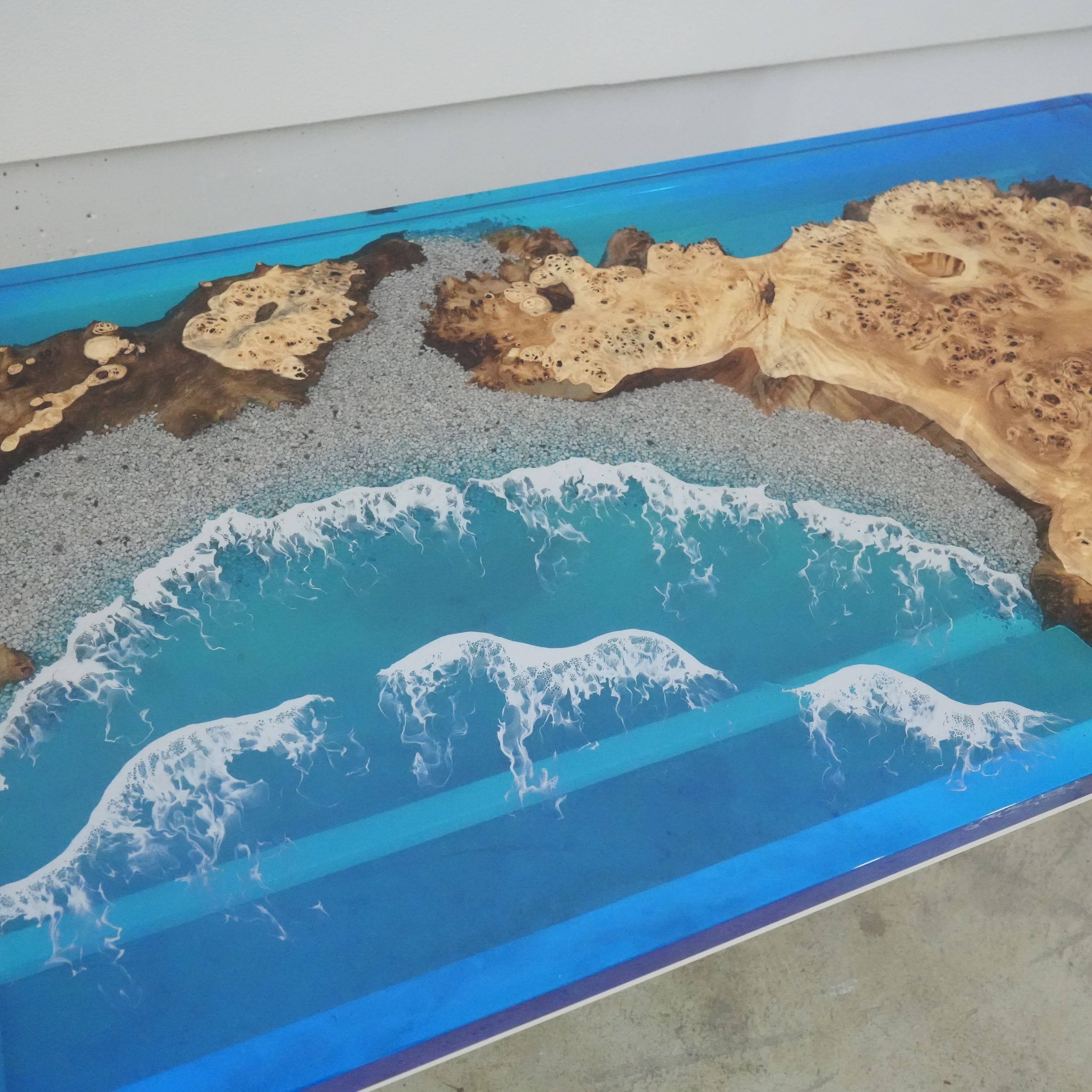 ポプラOceanレジンテーブル