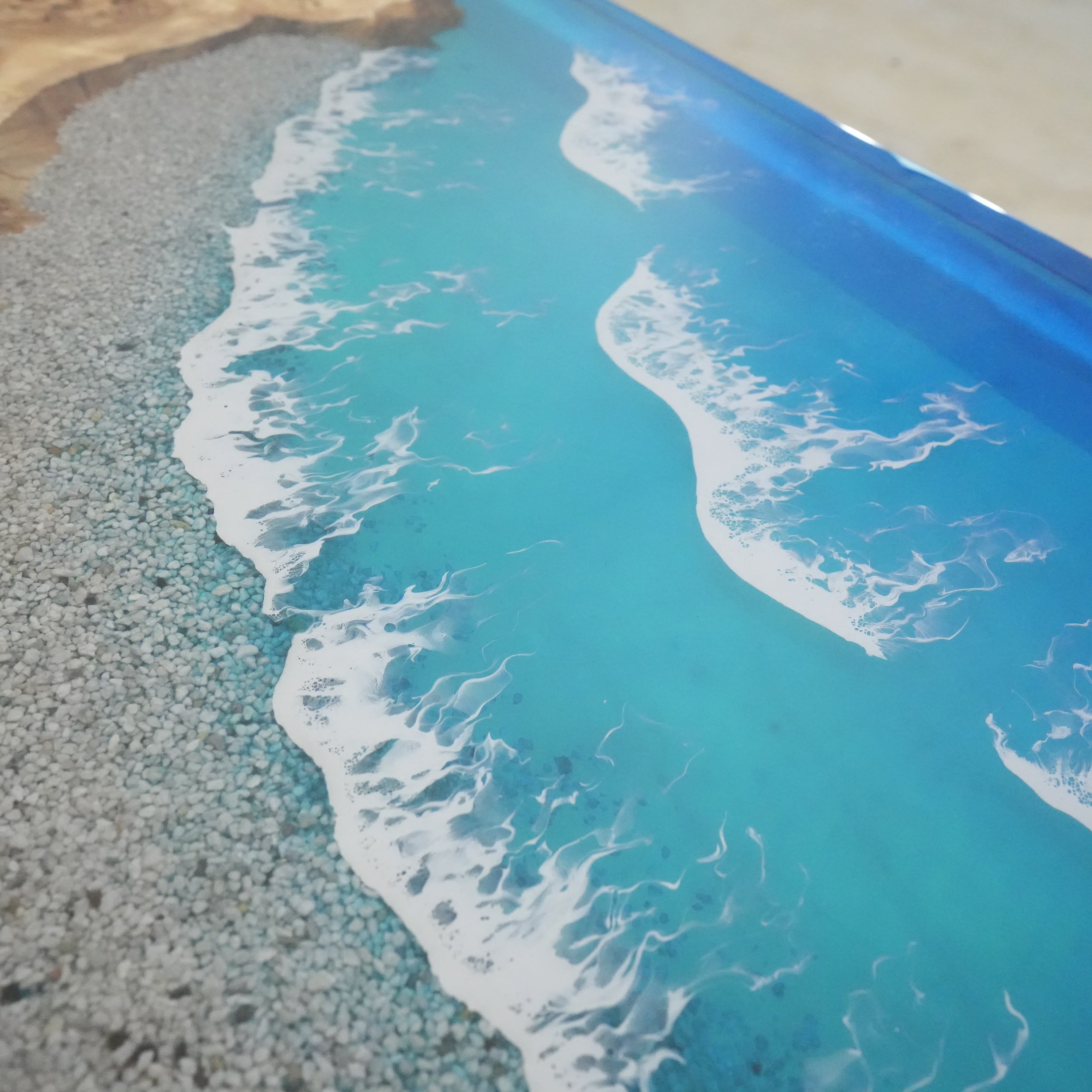 ポプラOceanレジンテーブル